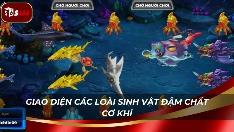 Giao diện đại dương đậm chất cơ khí